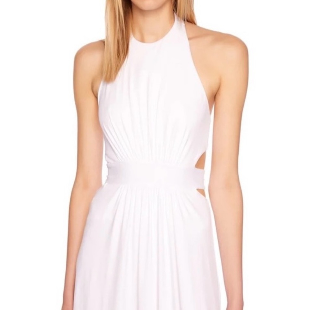 Susana Monaco White Halter Dress Size XS